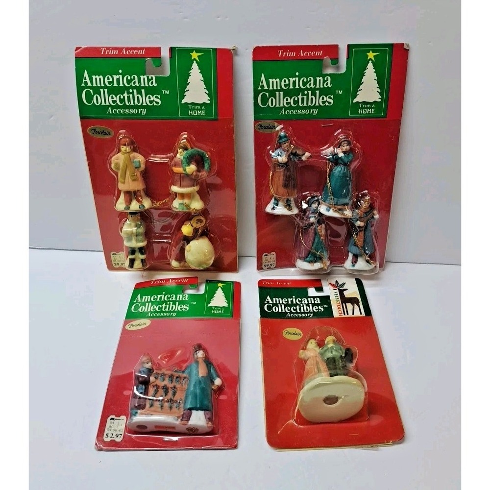 Americana Collectibles Accessory Lot K-mart Trim a Home Unopened Packages Vtg